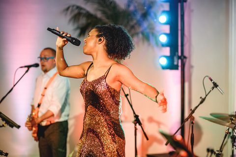 AKA Party Band performing at Kew Gardens