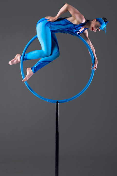 Aerial Hoops Circus Performers for hire Gecko Live Entertainment