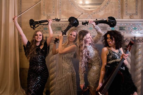 Aura String Ensemble Hampshire String Quartet for hire Gecko Live Entertainment