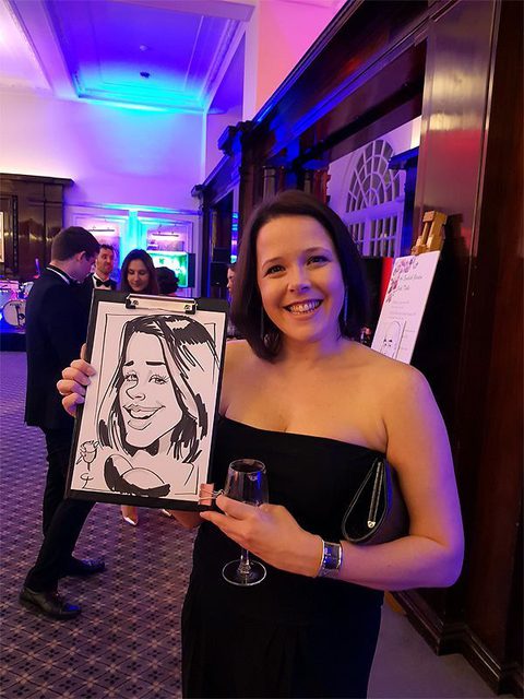 Caricaturist Ivo Caricaturist Berkshire Gecko Live Entertainment
