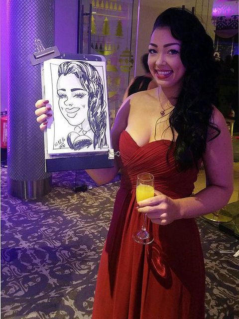 Caricaturist Ivo Caricaturist for hire Gecko Live Entertainment