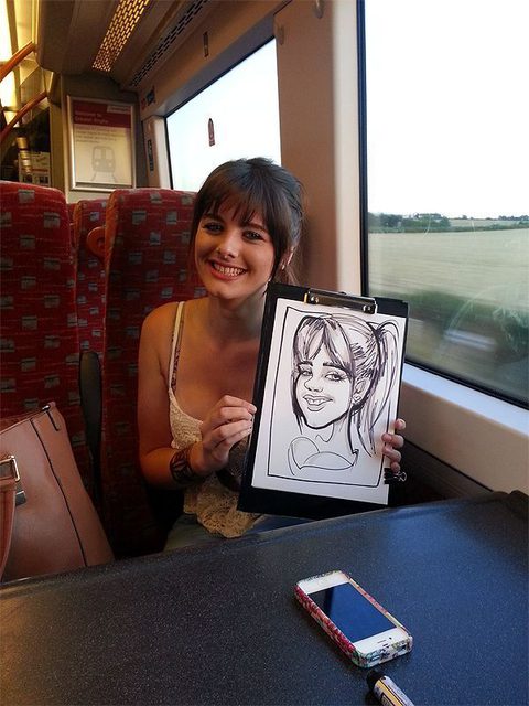 Caricaturist Ivo Live Event Caricaturist Gecko Live Entertainment