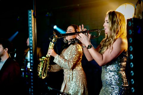 City Rhythms Party Band with Saxophone Gecko Live Entertainment