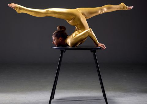 Contortionist Gold Circus Performers Gecko Live Entertainment