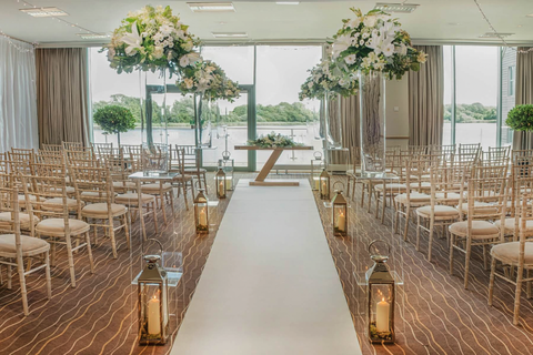De Vere Cotswold Water Park Wedding Ceremony