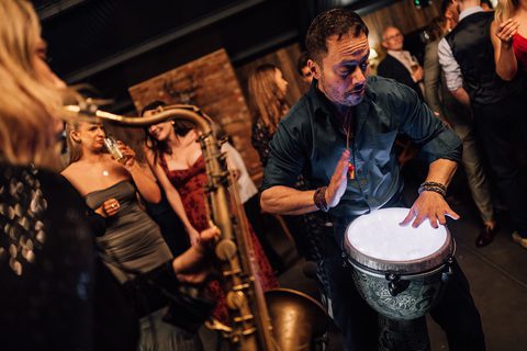 DJ Sax Live with Percussion Silchester Farm