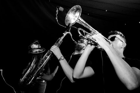 Fuse Midlands Live Wedding Band with saxophone Gecko Live Entertainment
