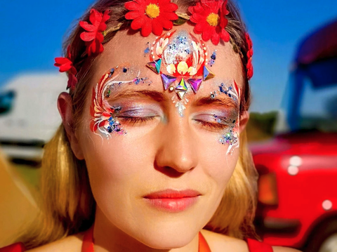 Glitter Face Painting Gecko Live Entertainment