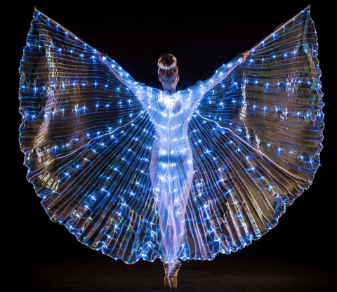 LED Ballerinas LED Corporate Event Shows Gecko Live Enteratainment