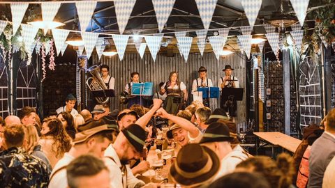 Oktoberfest Oompah Band For Hire Gecko Live Entertainment