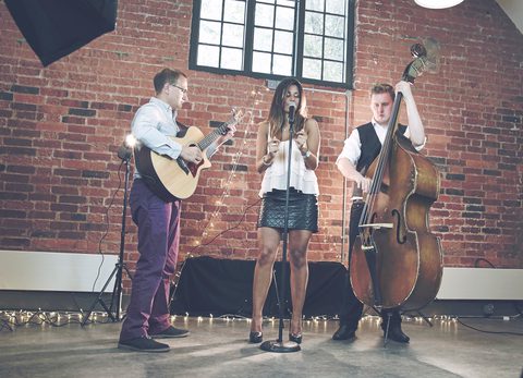 Orchid Acosutic Trio and Quartet for Wedding Ceremonies and Private Events Gecko Live Entertainment