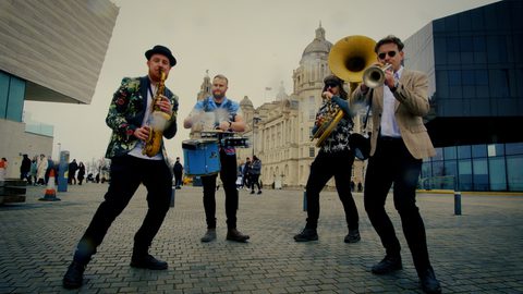 Rogue Brass London Event Brass Band For Hire Gecko Live Entertainment