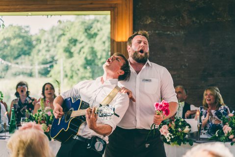 Singing Waiters Local performers for hire Gecko Live Entertainment