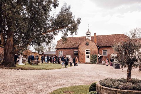 Stanlake Park Weddings Gecko Live Entertainment Entrance