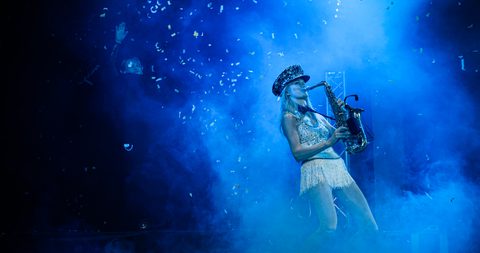 The Buzz Bands with saxophone Gecko Live Entertianment