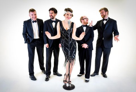 The Gatsby Band 1920s style party band for hire Gecko Live Entertainment