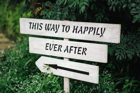This way to happily ever after