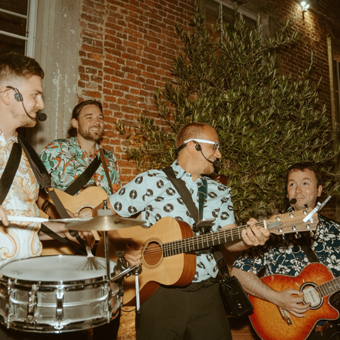 UK New Destination Wedding Roaming Band Gecko Live Entertaiment