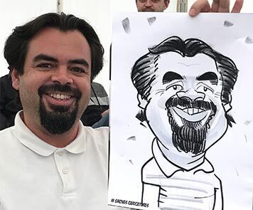 Wedding Caricaturist David Gecko Live Entertainment